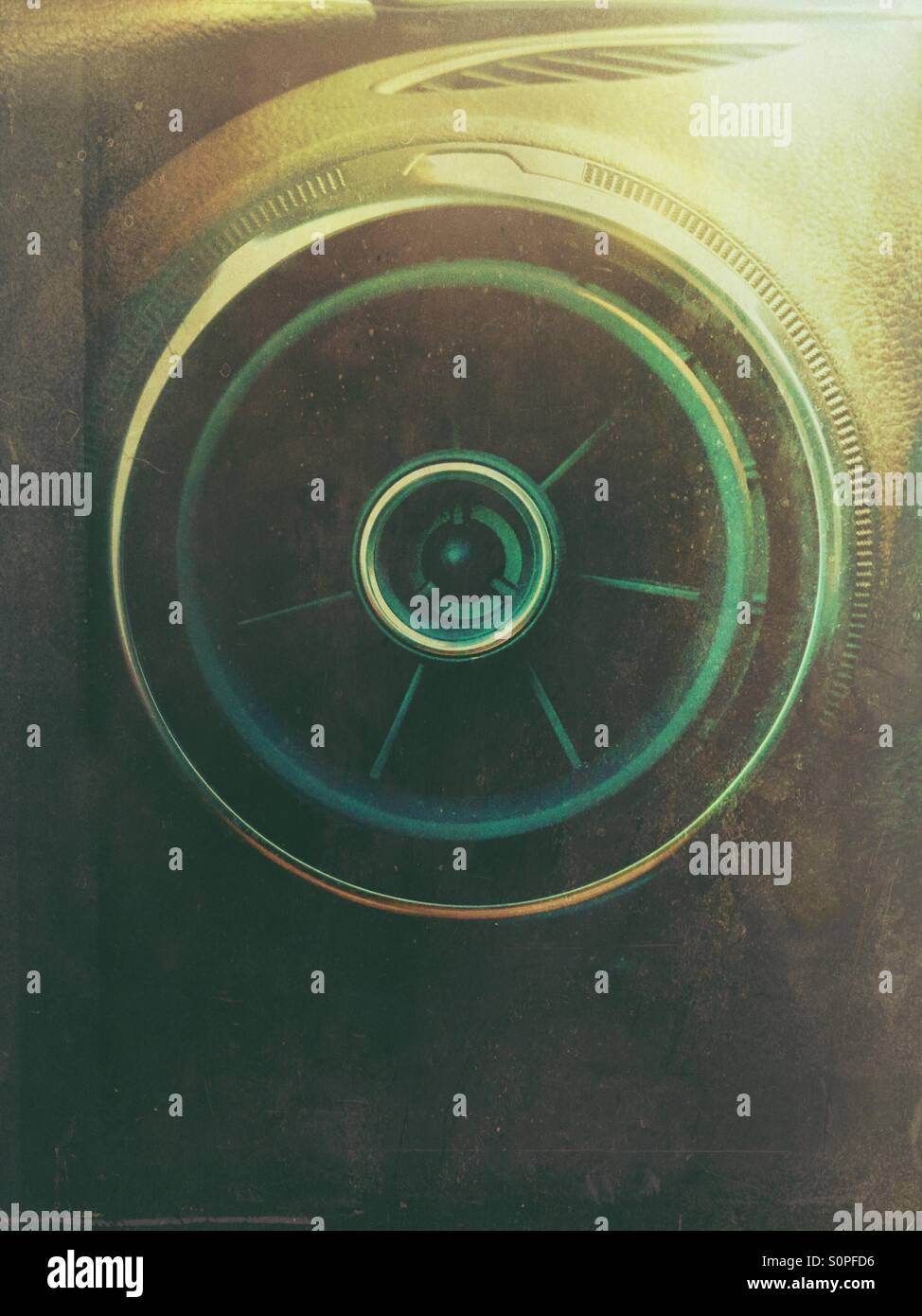 Car ventilation mouth - Smartphone Captured Stock Image