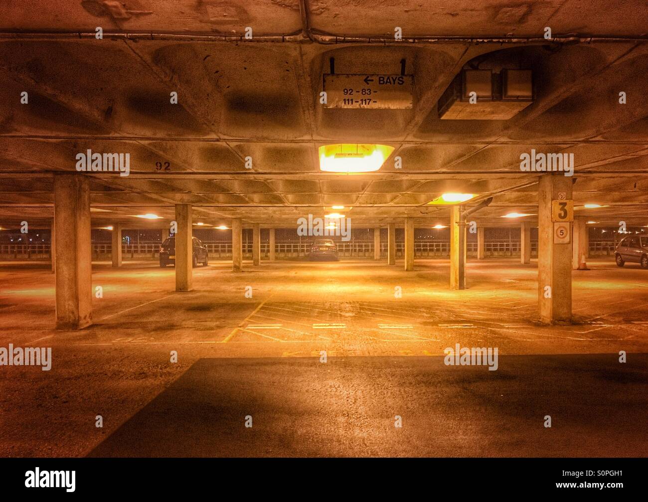 Car Park At Night High Resolution Stock Photography and Images - Alamy