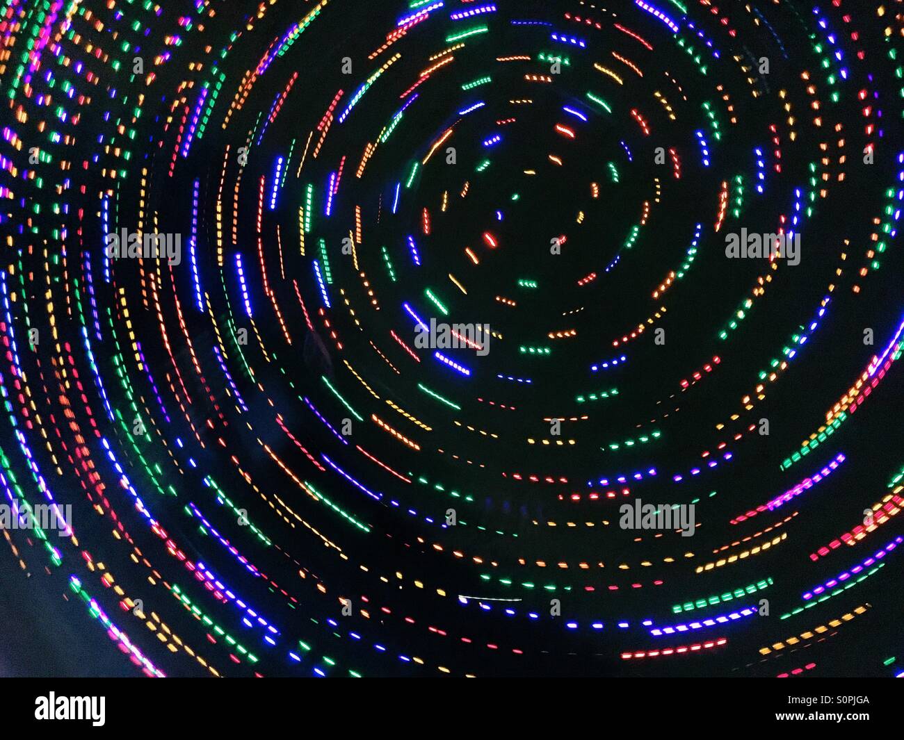 Holiday light display. Round Rock, Texas Stock Photo Alamy