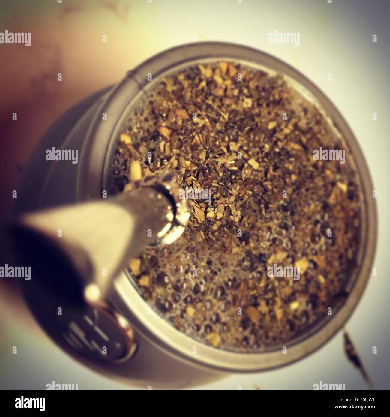 Argentinian Green Tea Yerba Mate. Considered better than regular