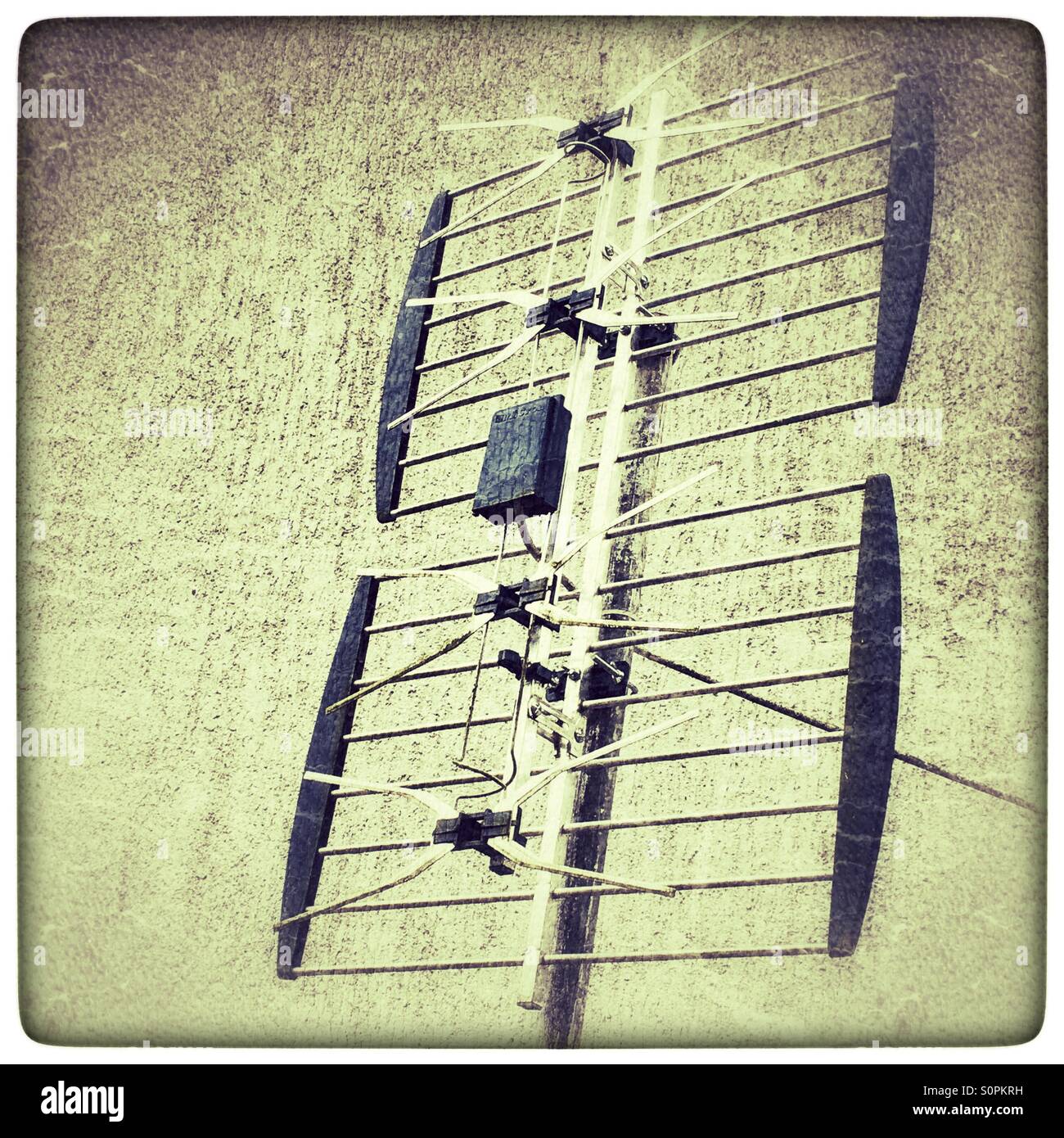 Smyrna or aerial for TV reception Stock Photo Alamy