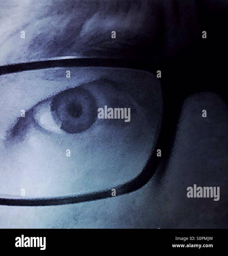 Scared - Smartphone Captured Stock Image