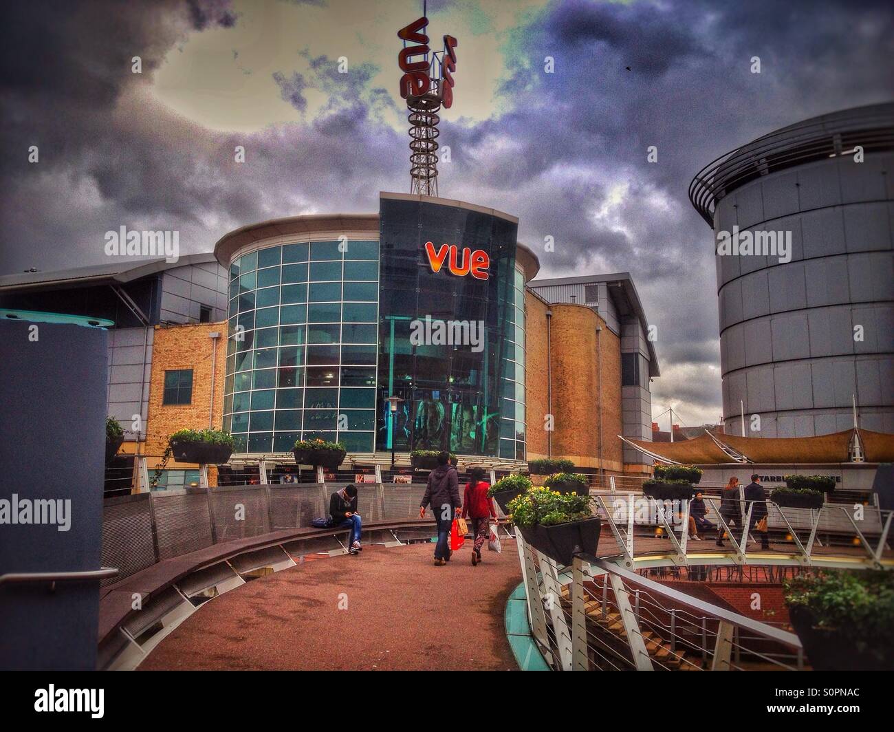 The Vue cinema in the Oracle Centre in Reading. Stock Photo