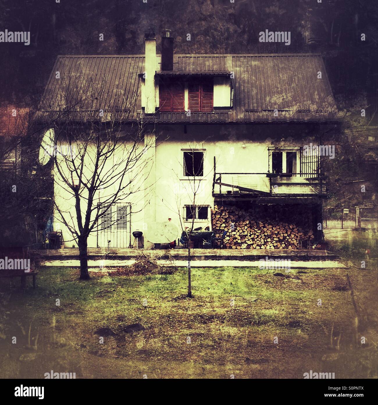 Old home - Smartphone Captured Stock Image