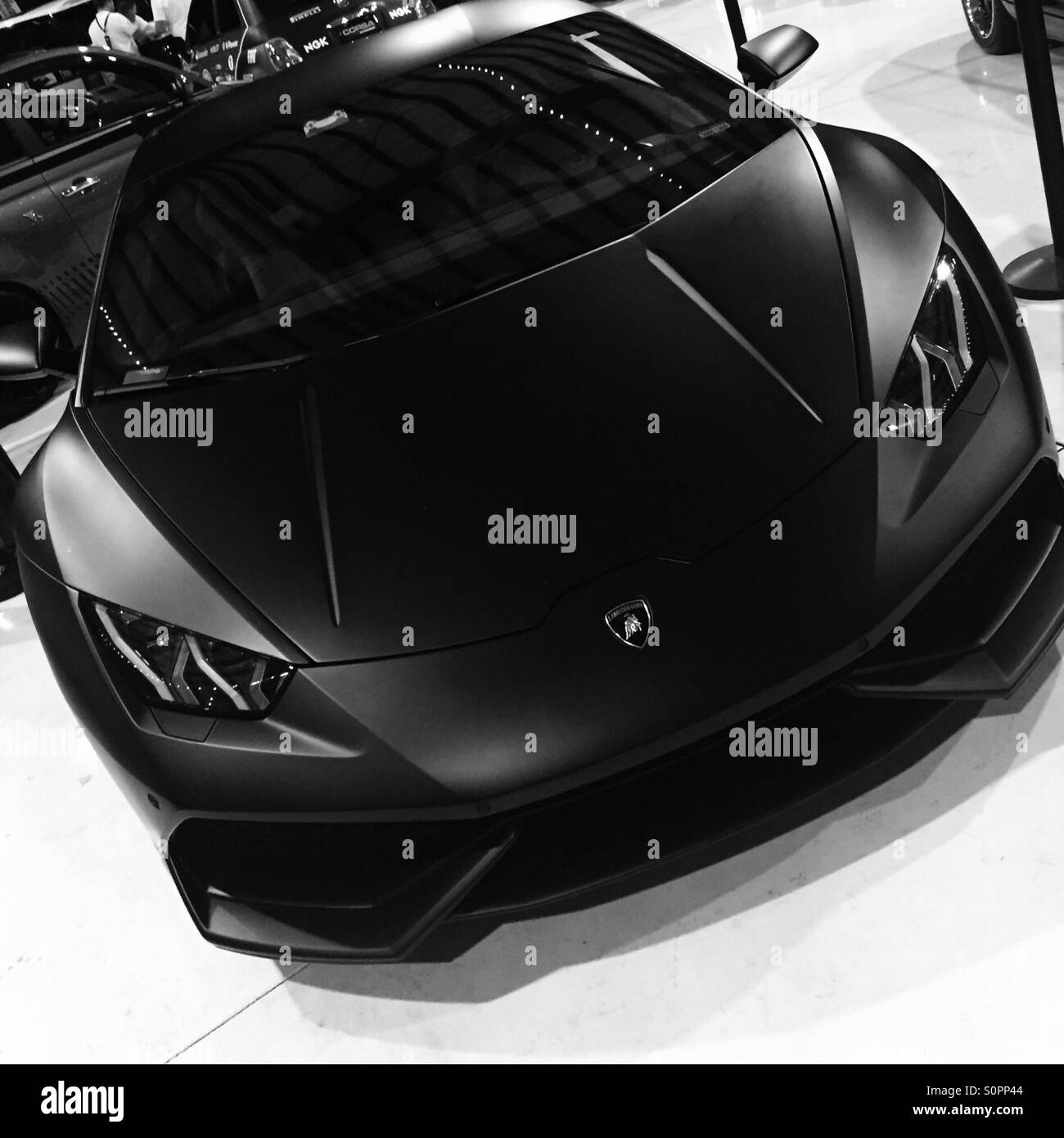 Black sports car hires stock photography and images Alamy