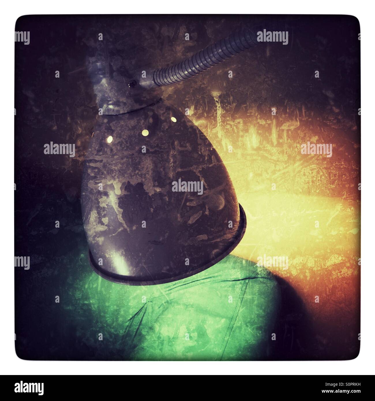 Lamp and light - Smartphone Captured Stock Image Lamp and light - Smartphone Captured Stock Image