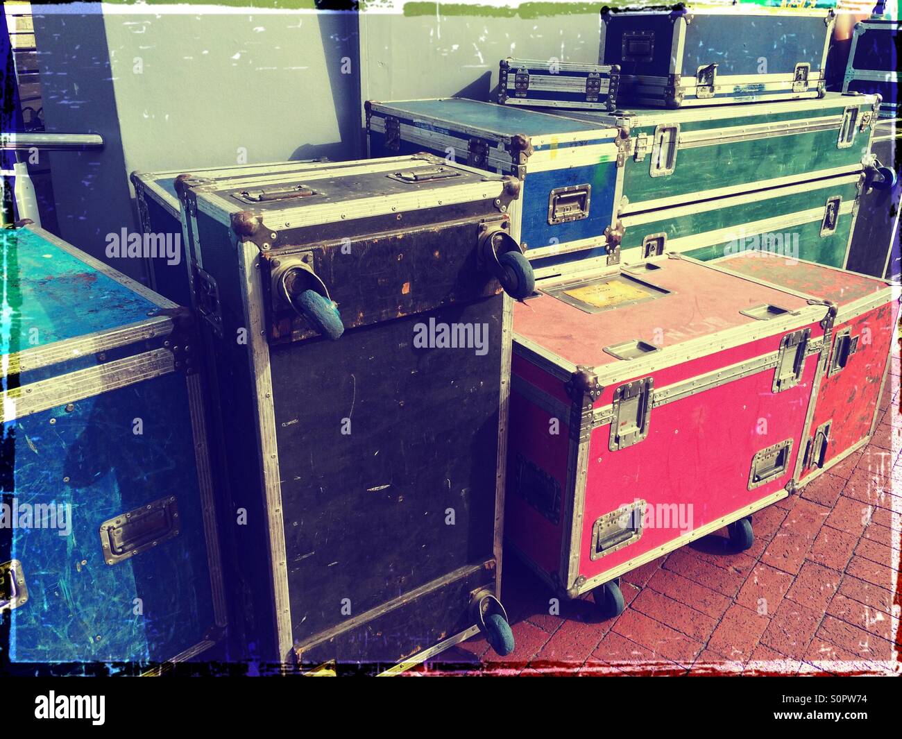 Band equipment hires stock photography and images Alamy
