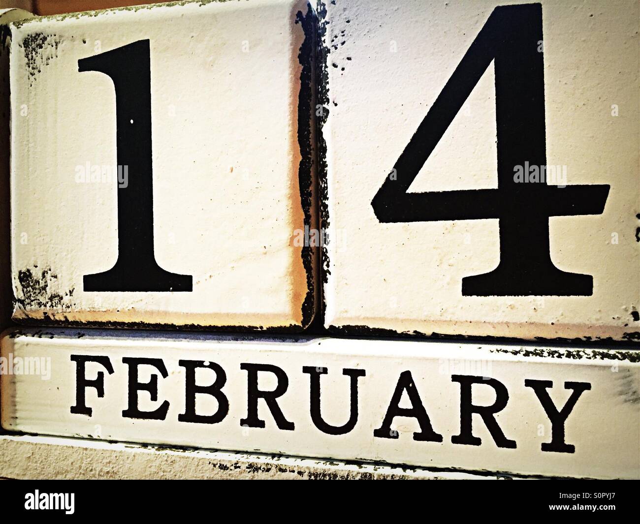 Valentine's Day - Smartphone Captured Stock Image