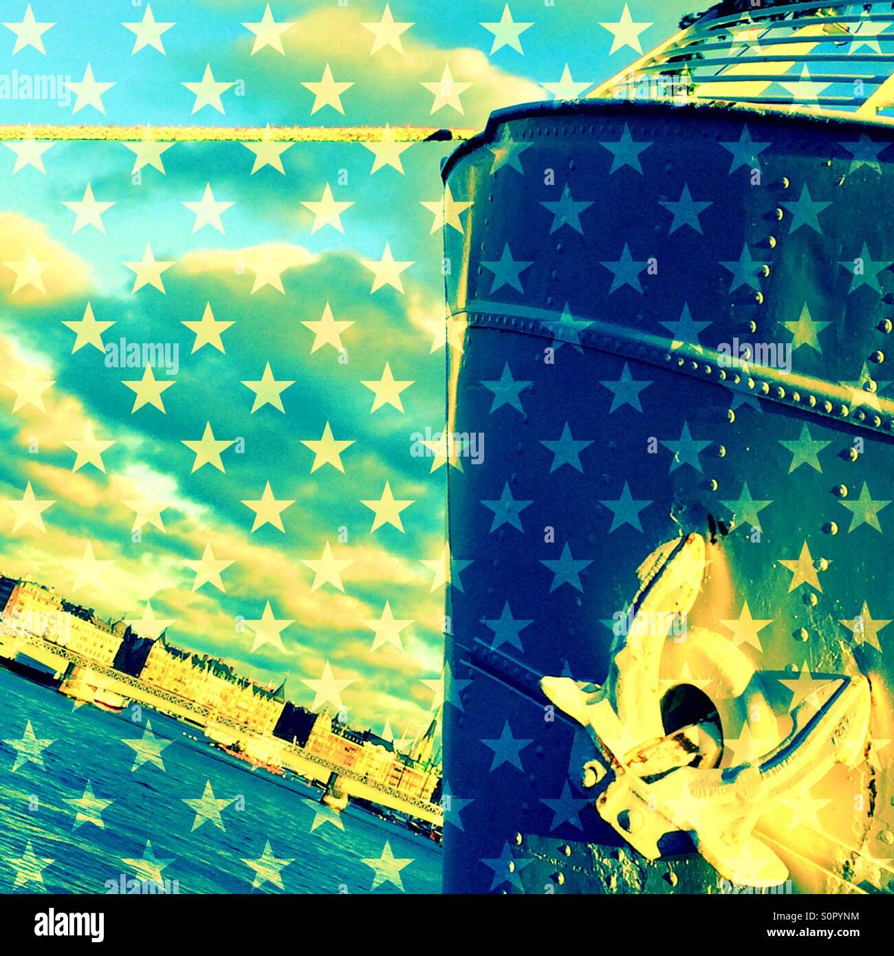 Stockholm stars - Smartphone Captured Stock Image