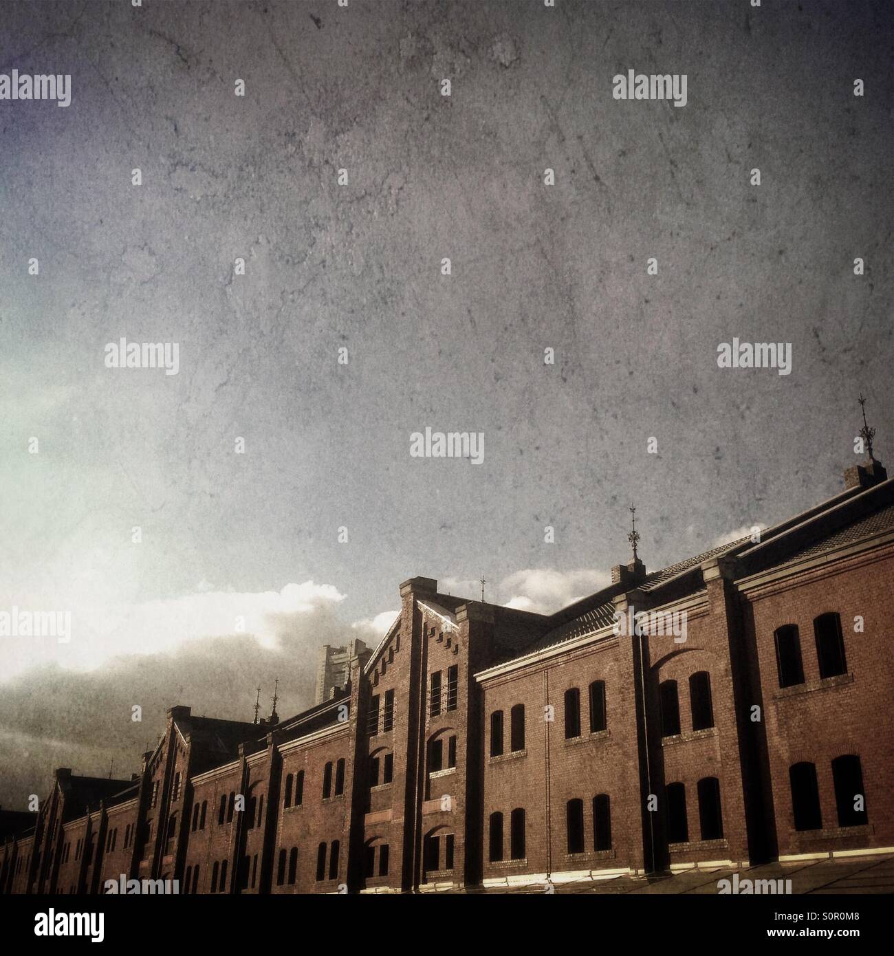 Old warehouses, Yokohama, Japan Stock Photo Alamy