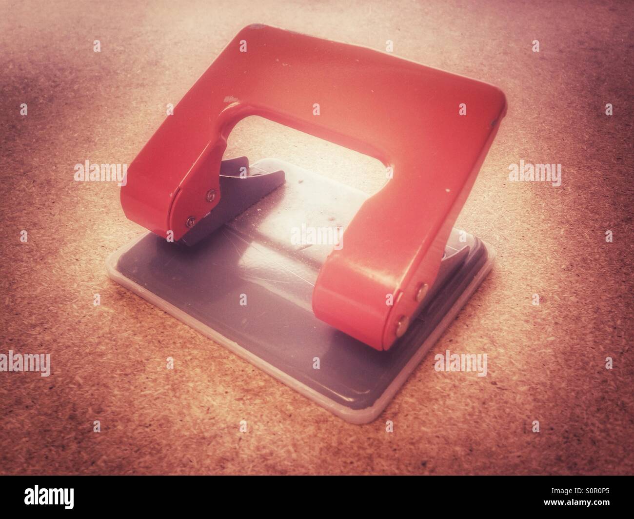 Holes puncher. - Smartphone Captured Stock Image