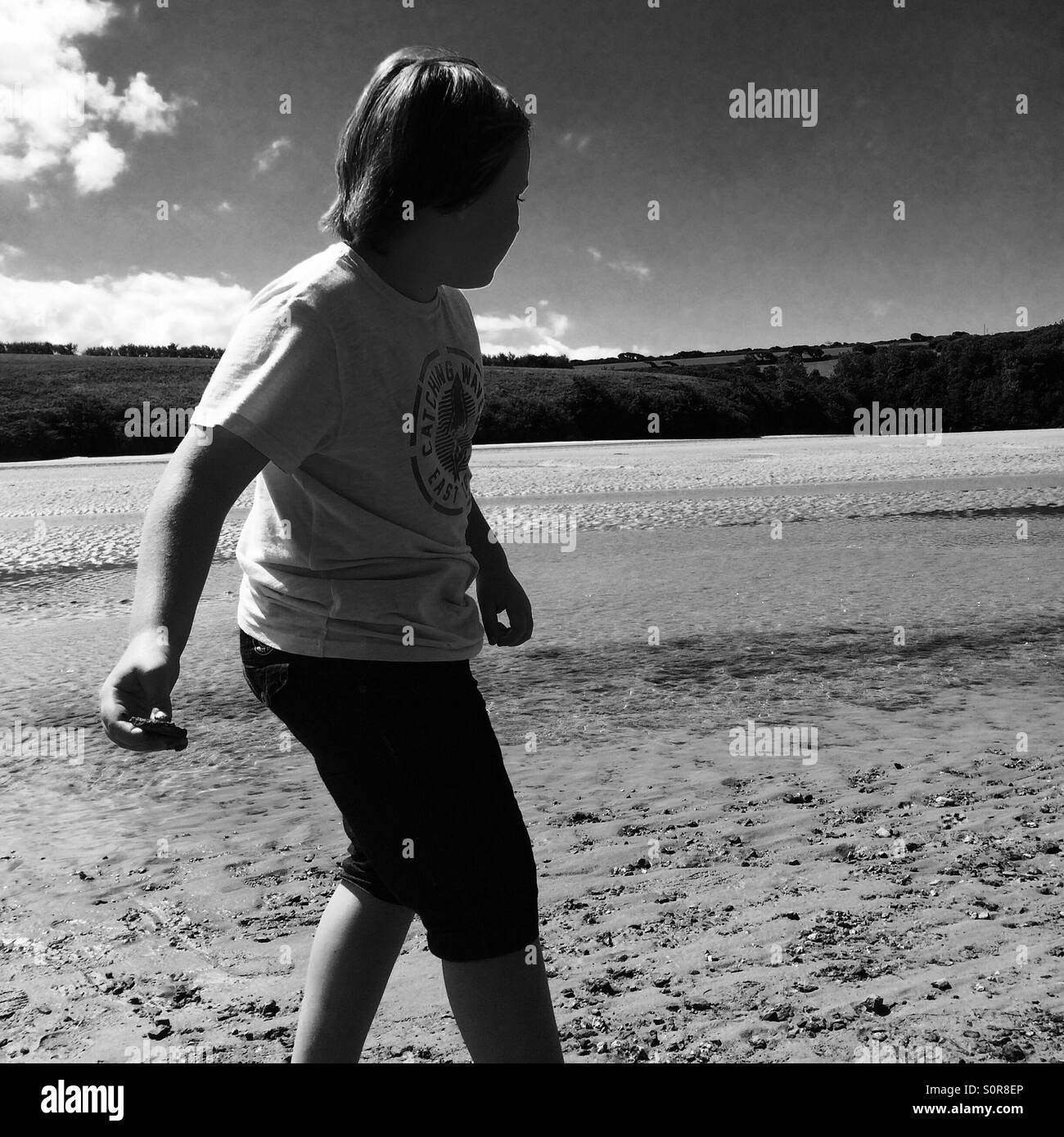 Stone throwing hires stock photography and images Alamy