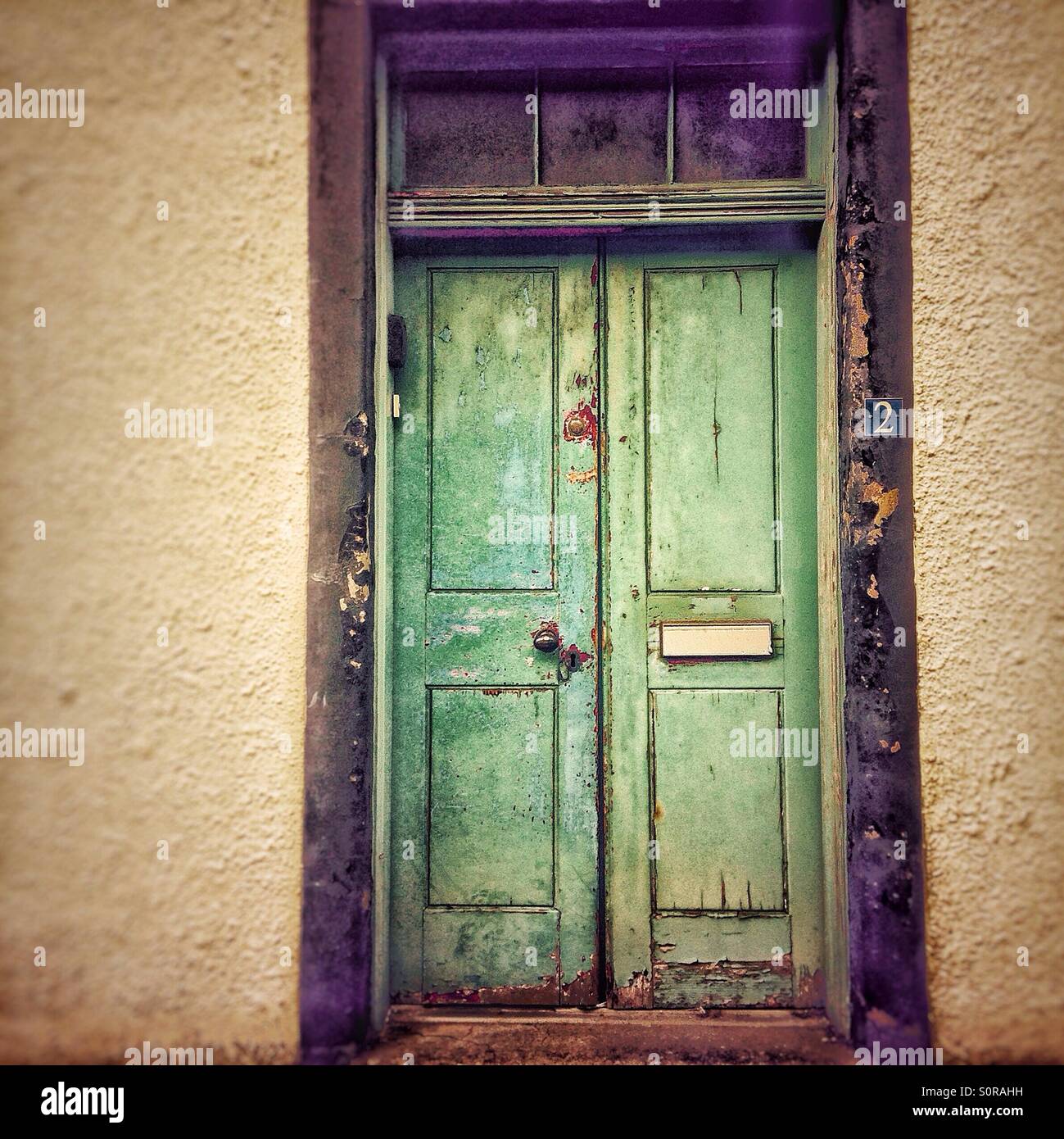 What S Behind The Green Door Stock Photo 310299853 Alamy