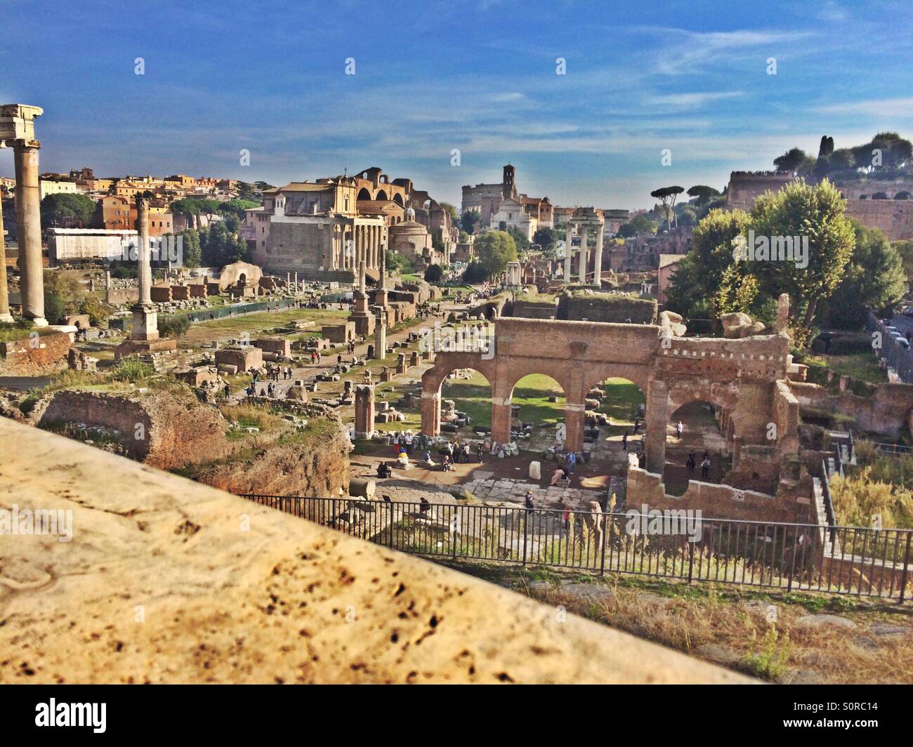 Viagem a Roma em 2015 Stock Photo