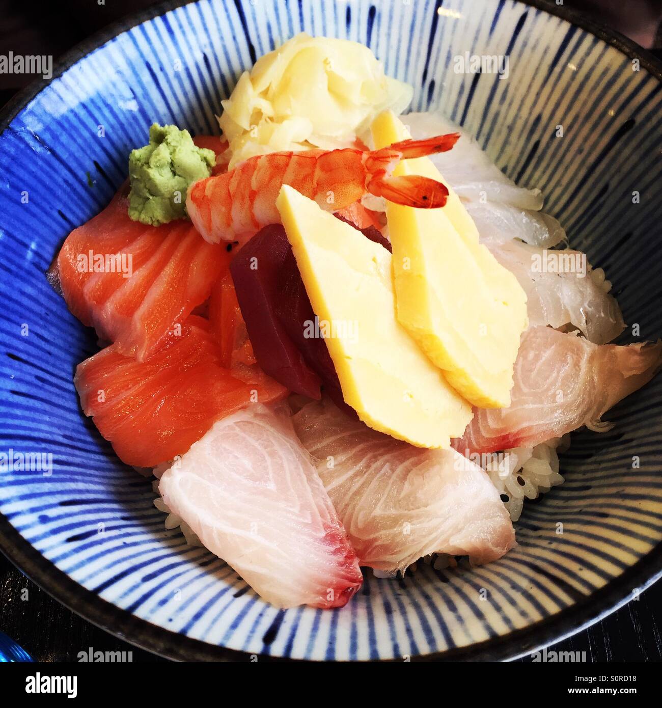 Japanese food - Smartphone Captured Stock Image