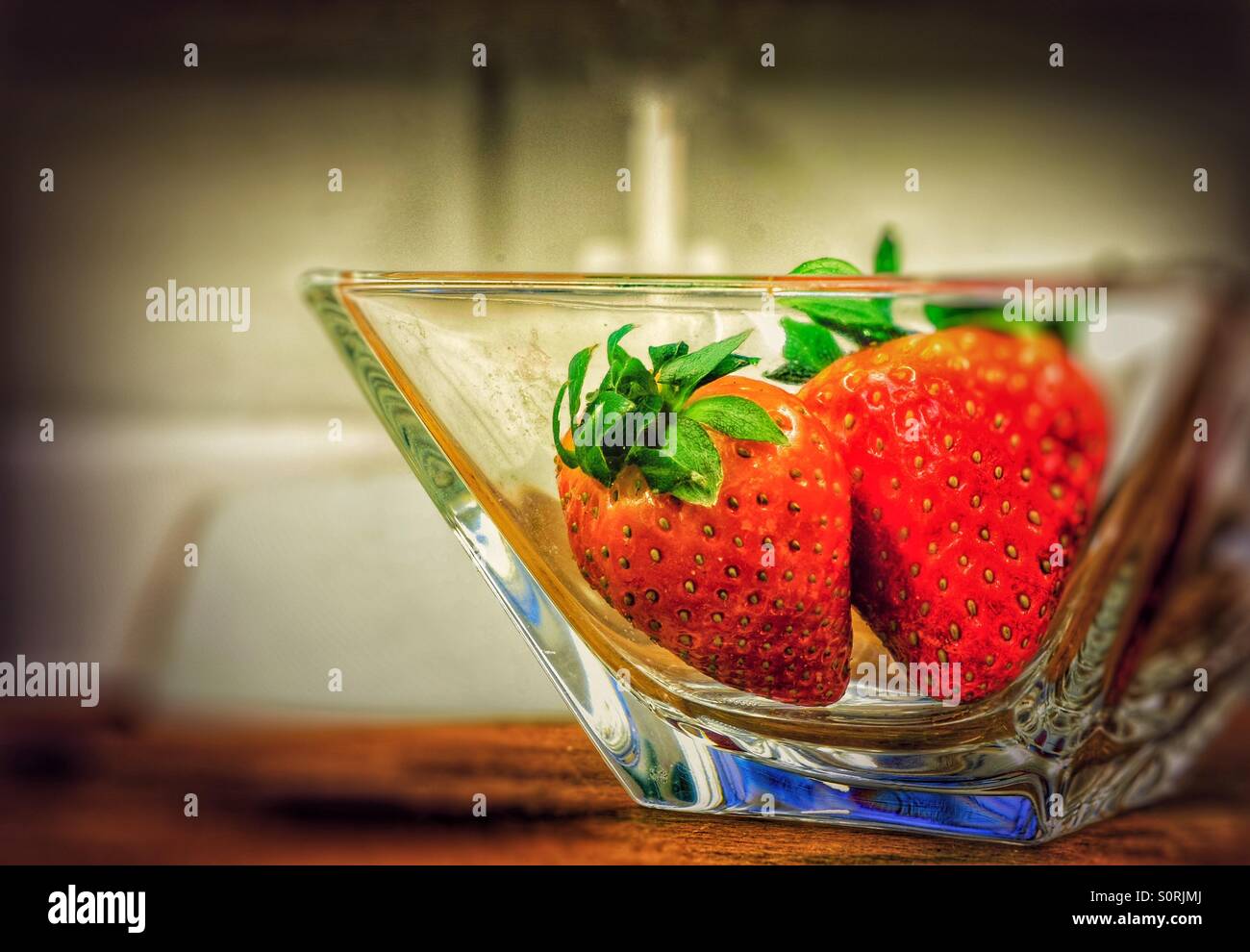 Strawberries - Smartphone Captured Stock Image