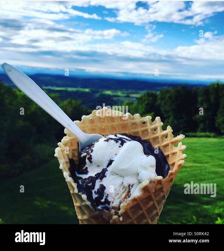 Ice Cream Valley View Stock Photo Alamy