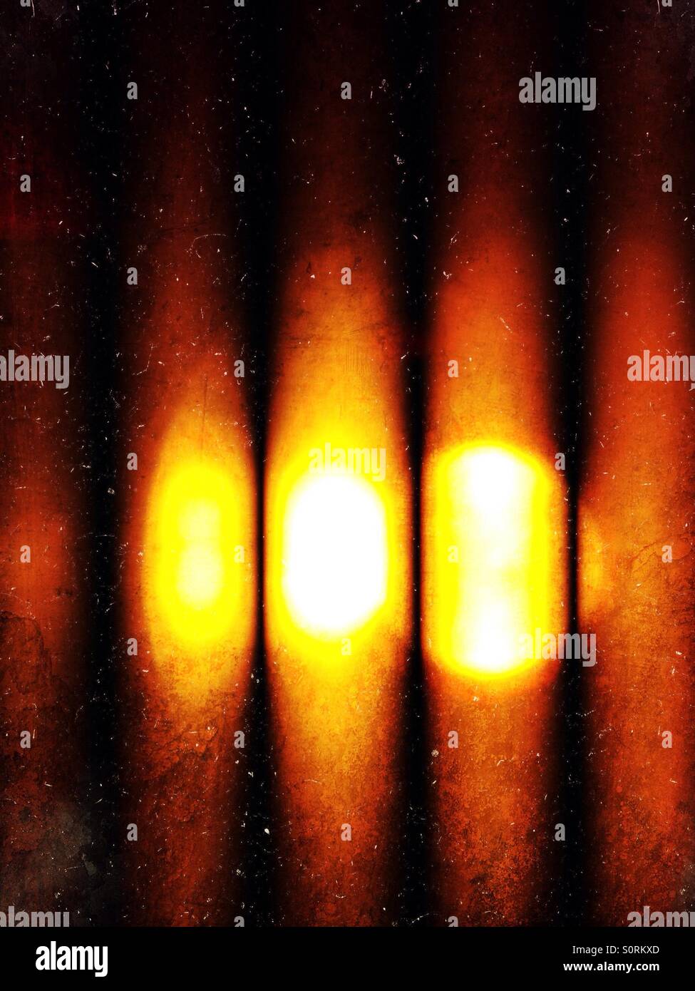 Abstract image of tree lights - Smartphone Captured Stock Image