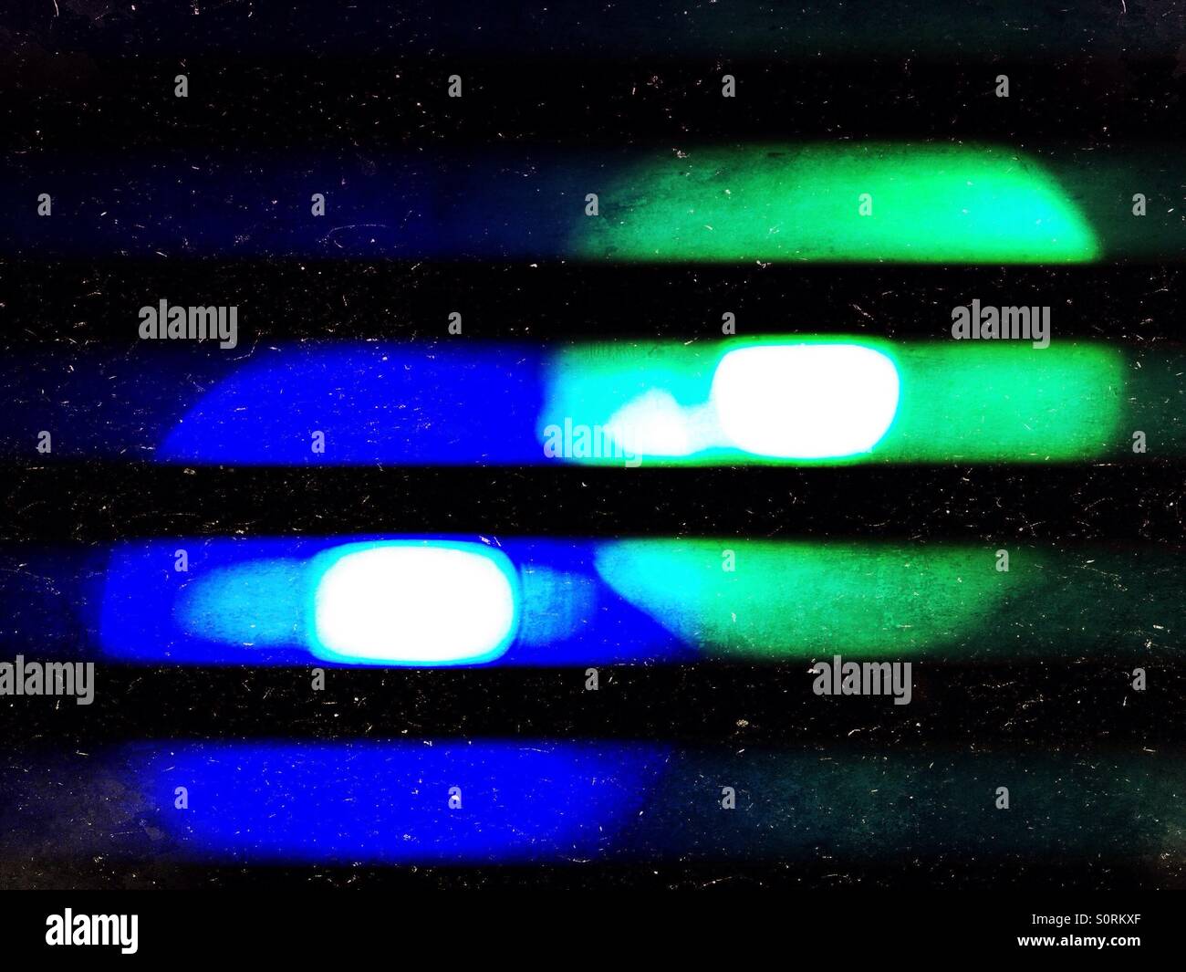 Abstract image of tree lights - Smartphone Captured Stock Image