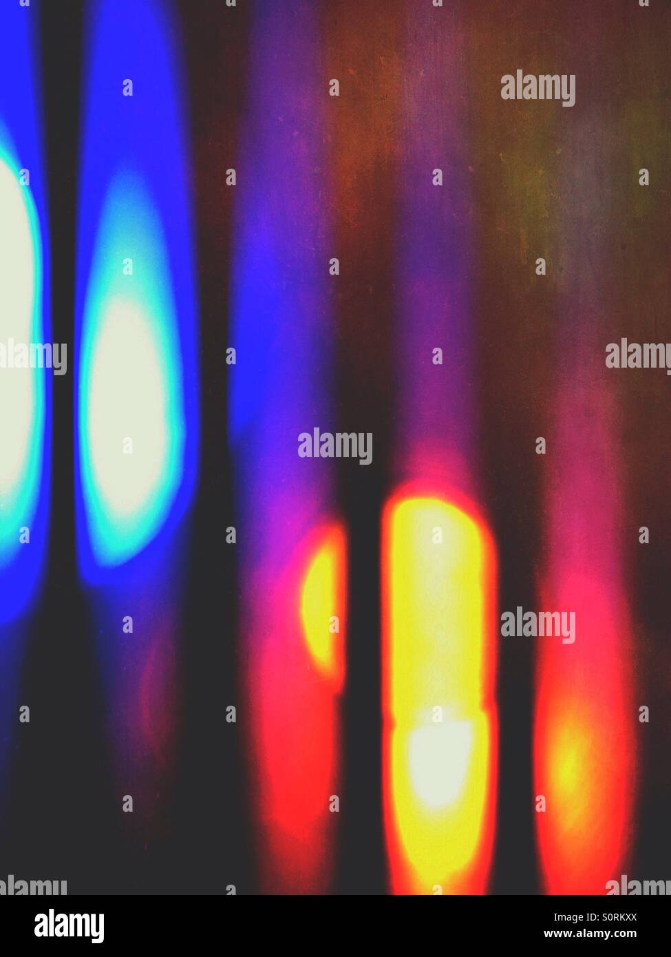 Abstract image of tree lights - Smartphone Captured Stock Image