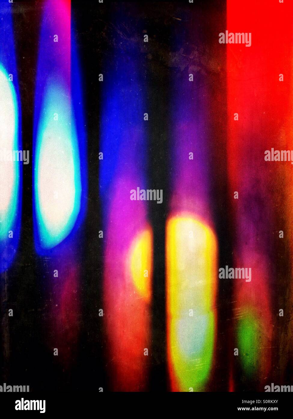 Abstract image of tree lights - Smartphone Captured Stock Image
