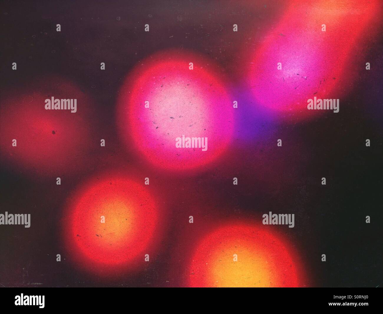 Abstract image of Christmas tree lights - Smartphone Captured Stock Image