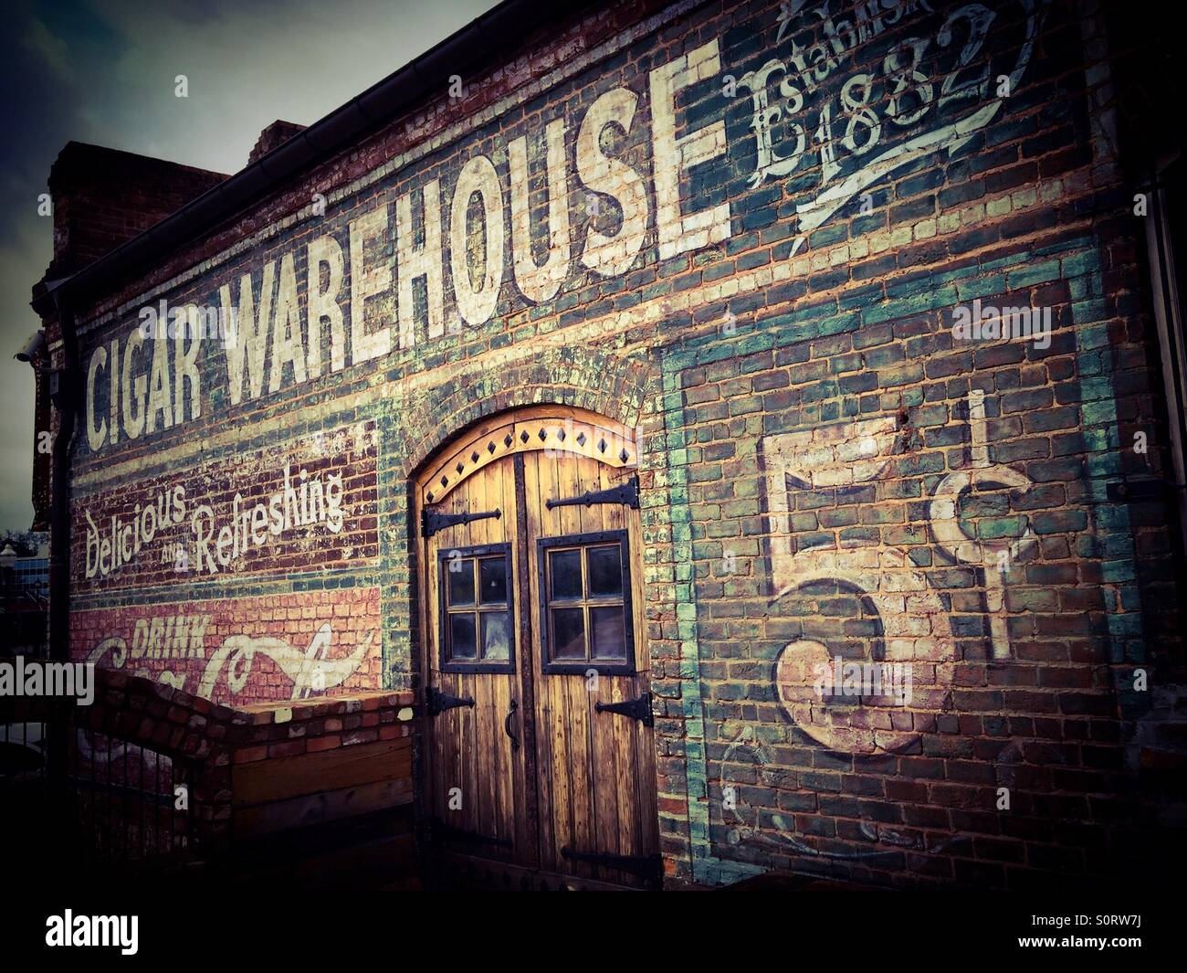 Cigar Warehouse, Greenville, SC Stock Photo Alamy