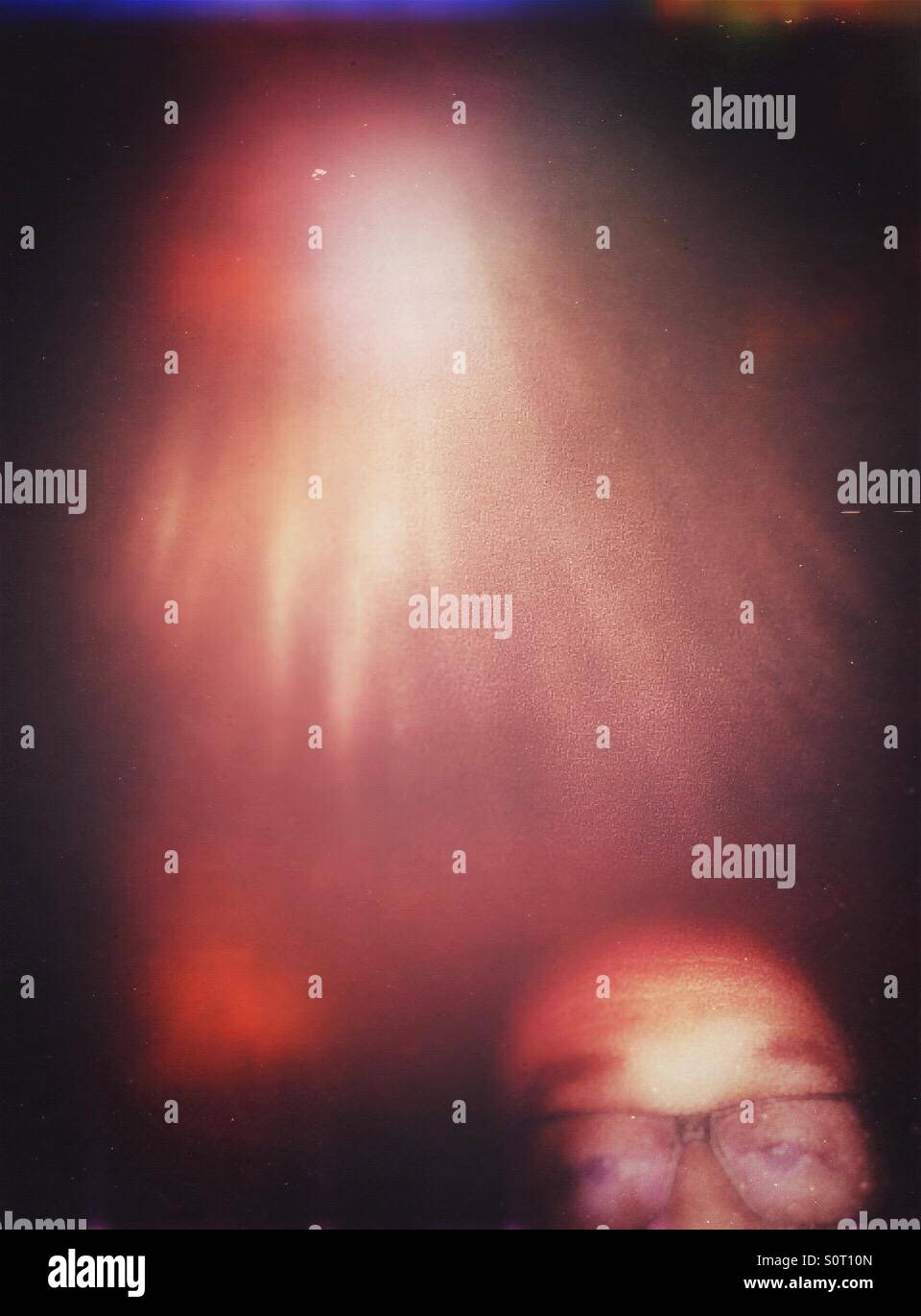 Concentration glow - Smartphone Captured Stock Image