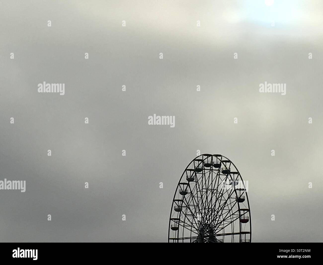 Big wheel Margate. Cloudy UK weather Stock Photo