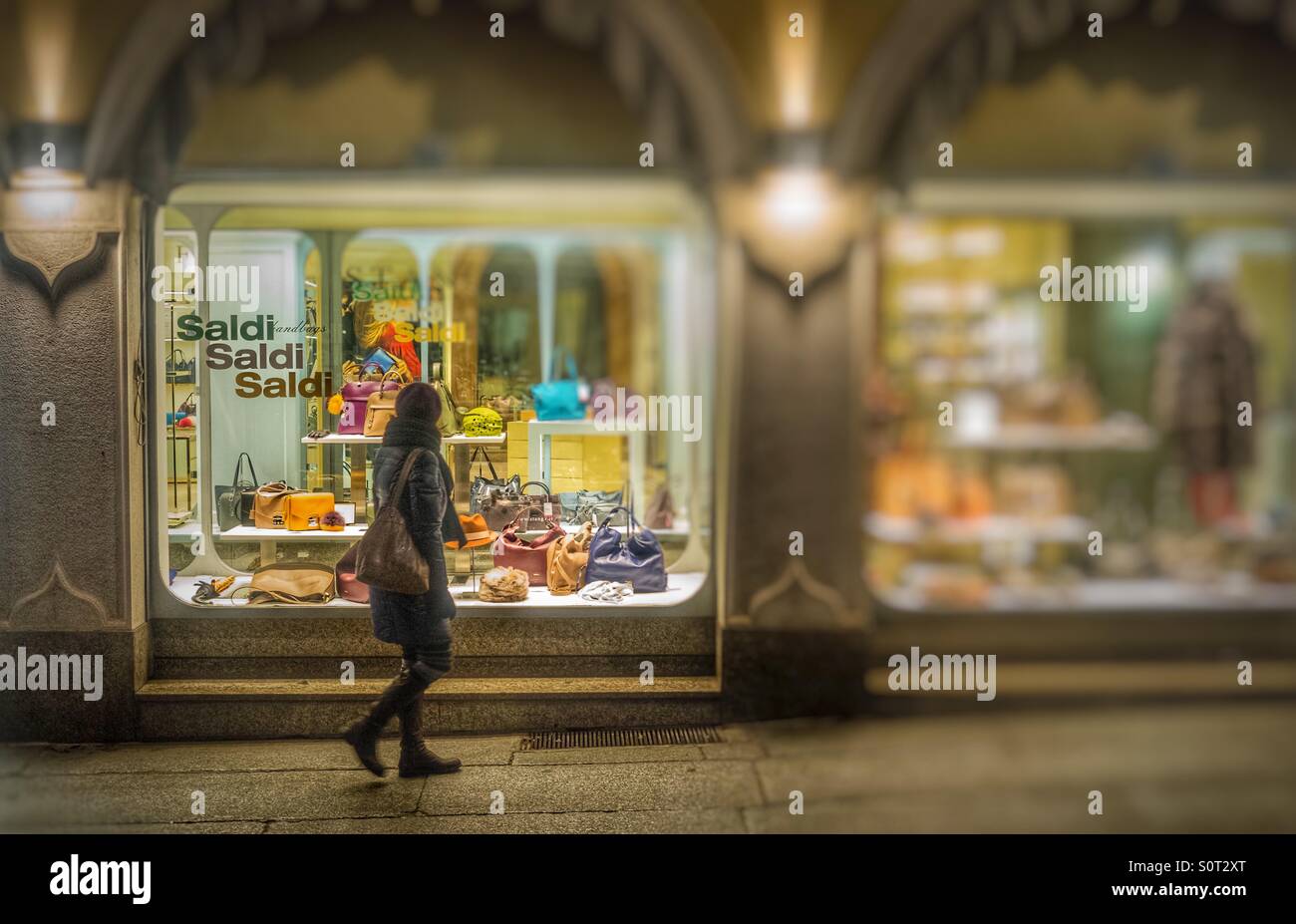 Sales - Smartphone Captured Stock Image