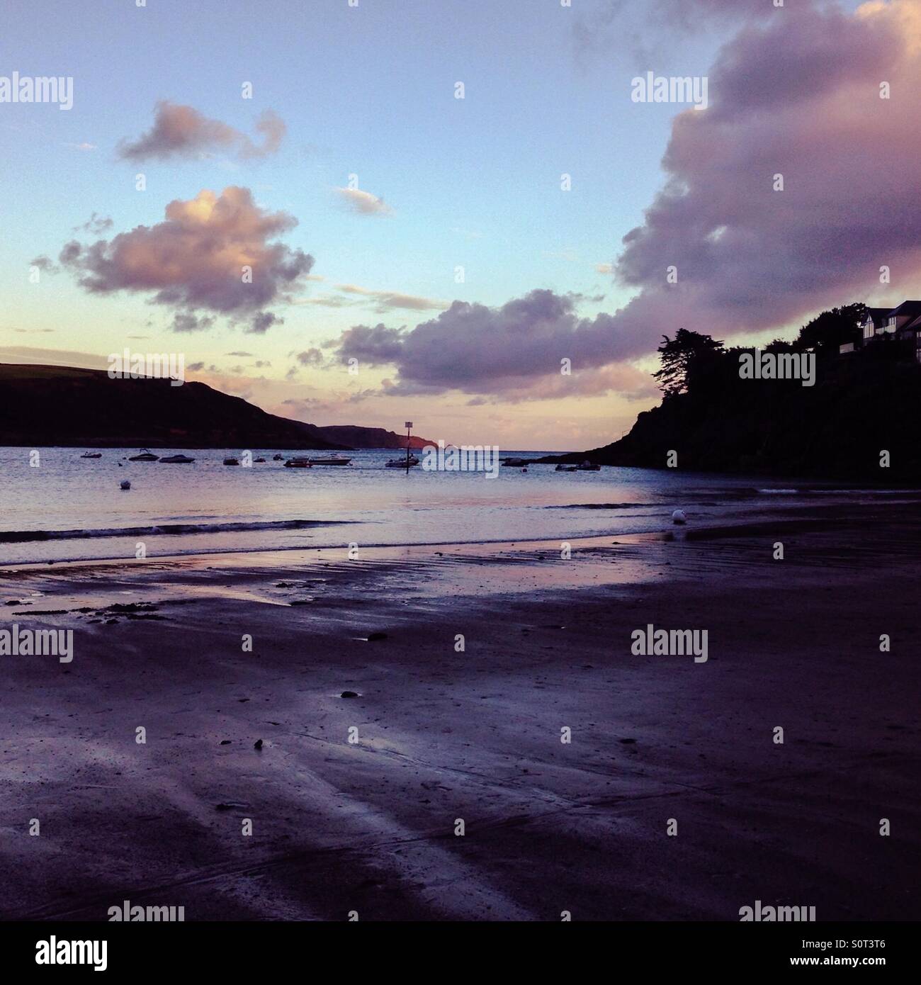 Seascape view - Smartphone Captured Stock Image