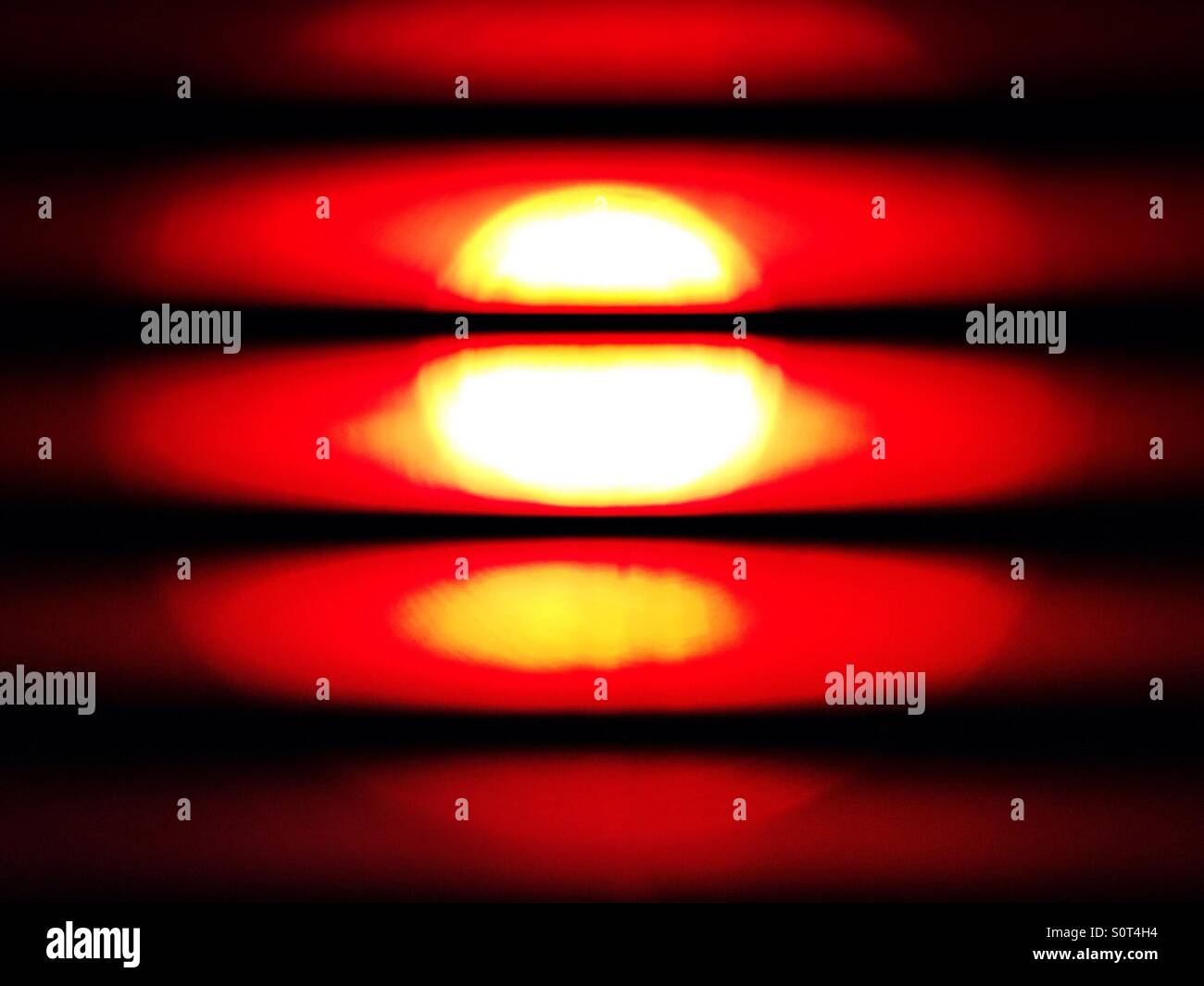 Abstract image of Christmas tree lights - Smartphone Captured Stock Image