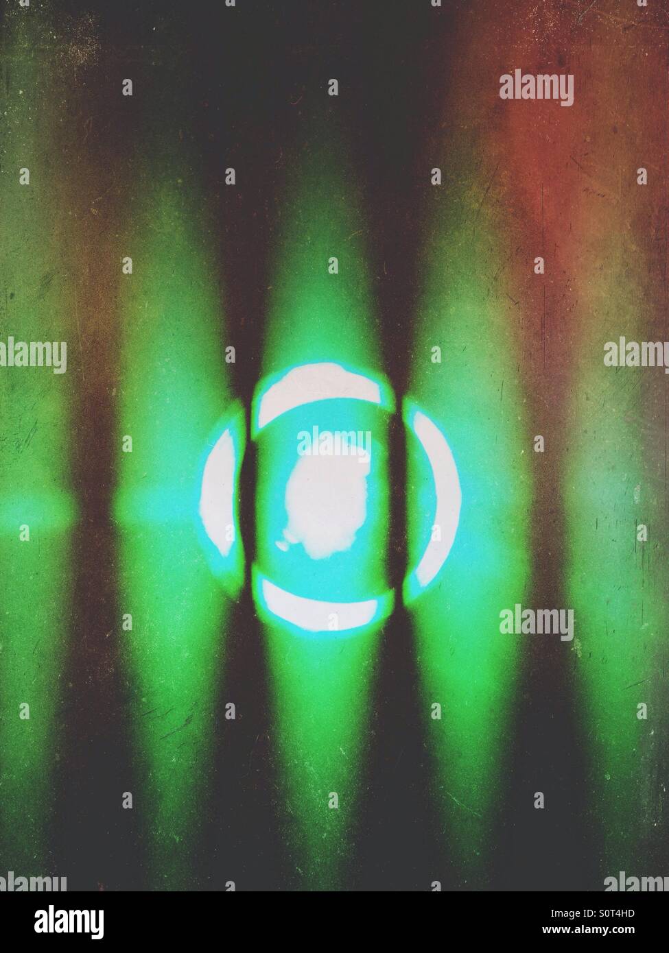 Abstract image of Christmas tree lights - Smartphone Captured Stock Image