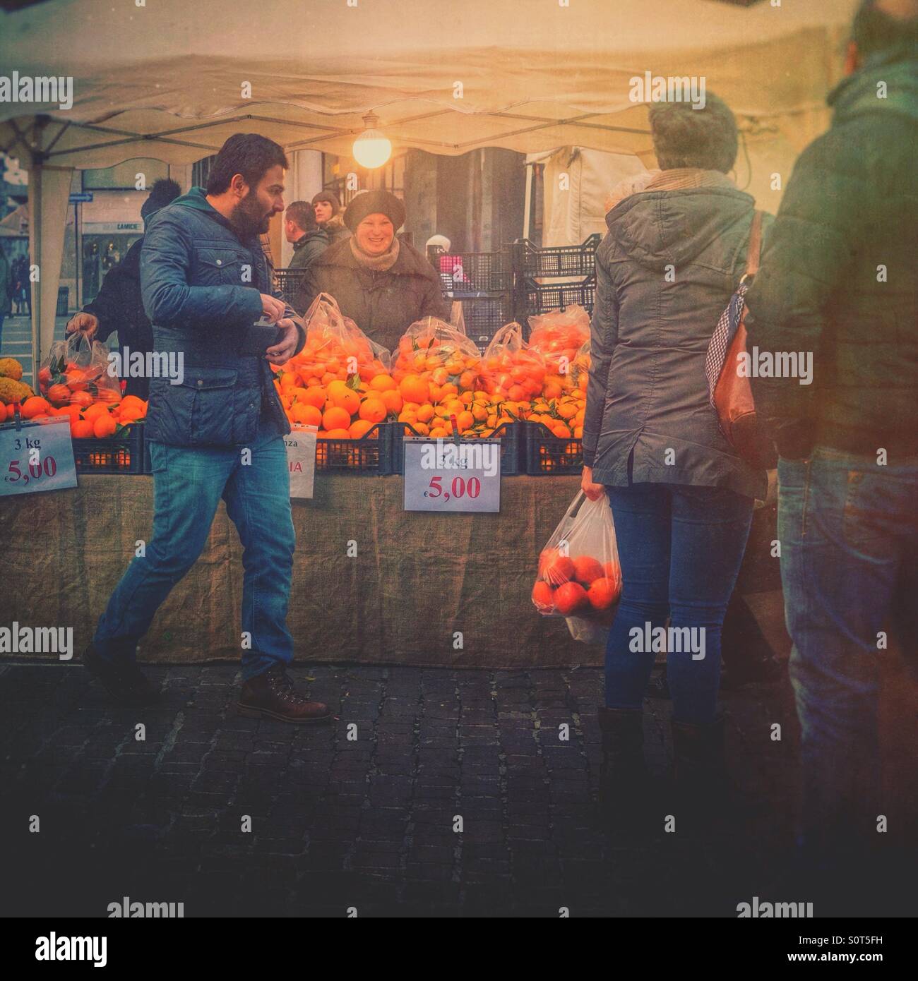 Oranges for everbody - Smartphone Captured Stock Image