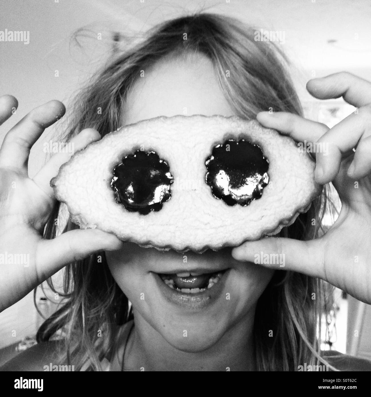 Biscuit eyes Stock Photo Alamy