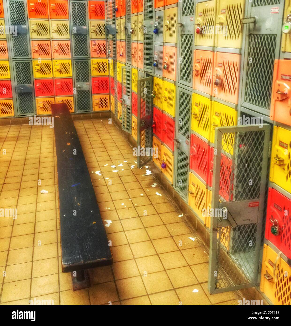 Girls locker room hires stock photography and images Alamy