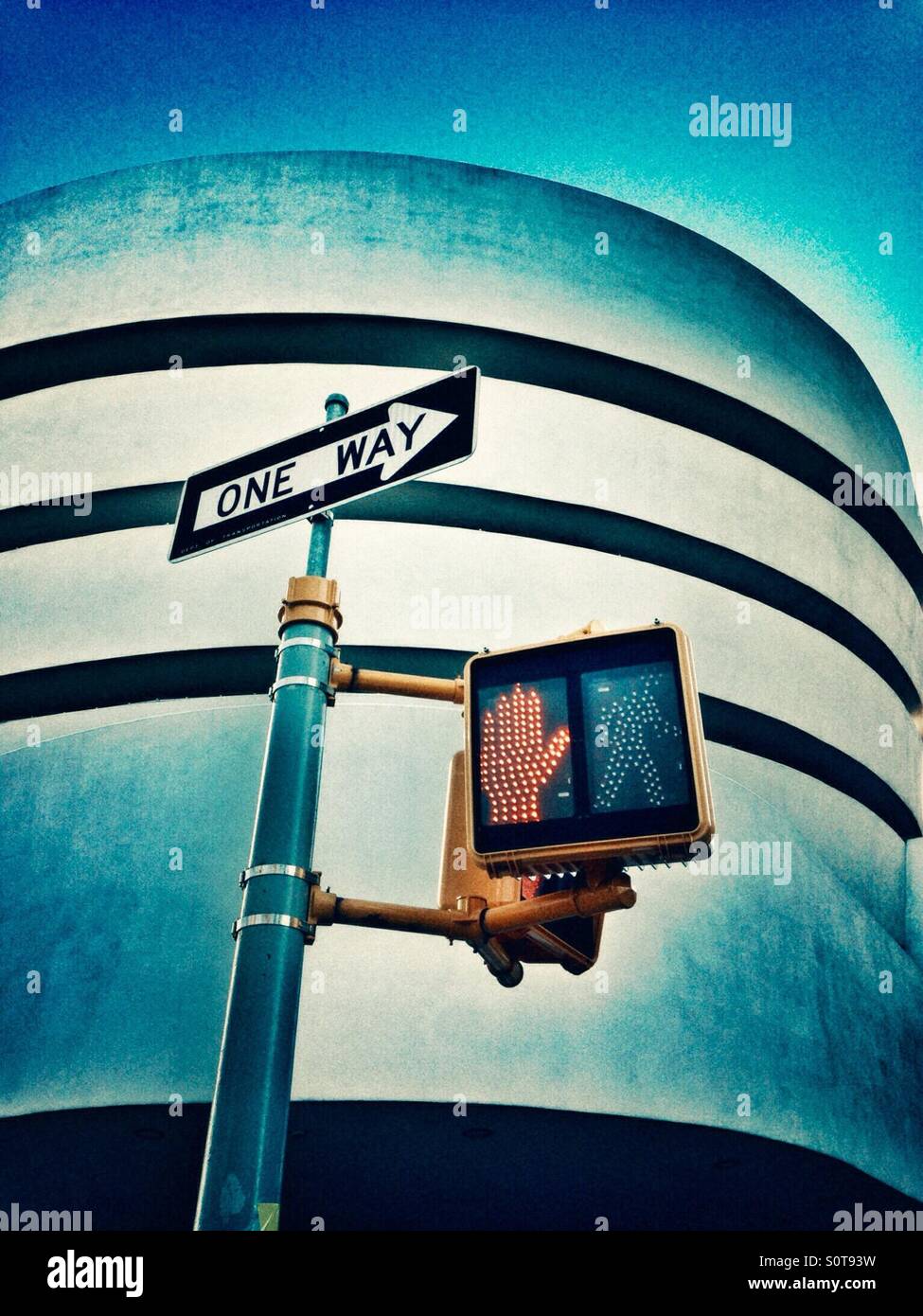 Street signs - Smartphone Captured Stock Image