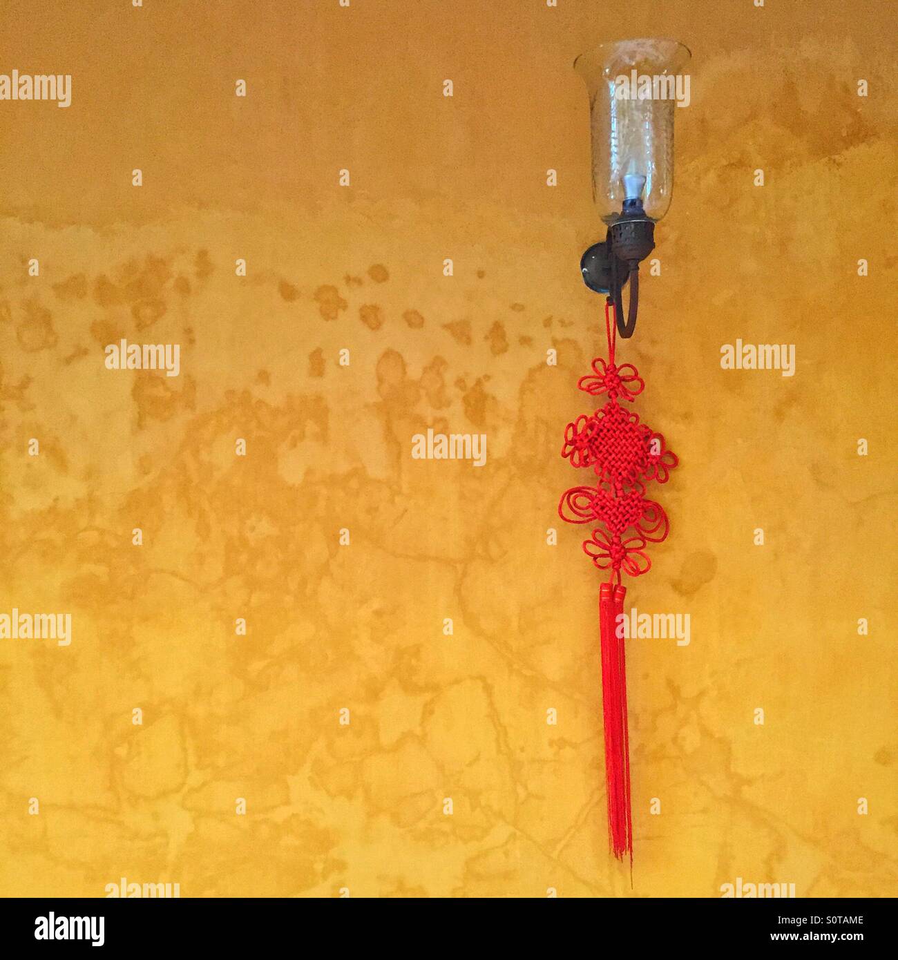 Chinese New Year decoration - Smartphone Captured Stock Image