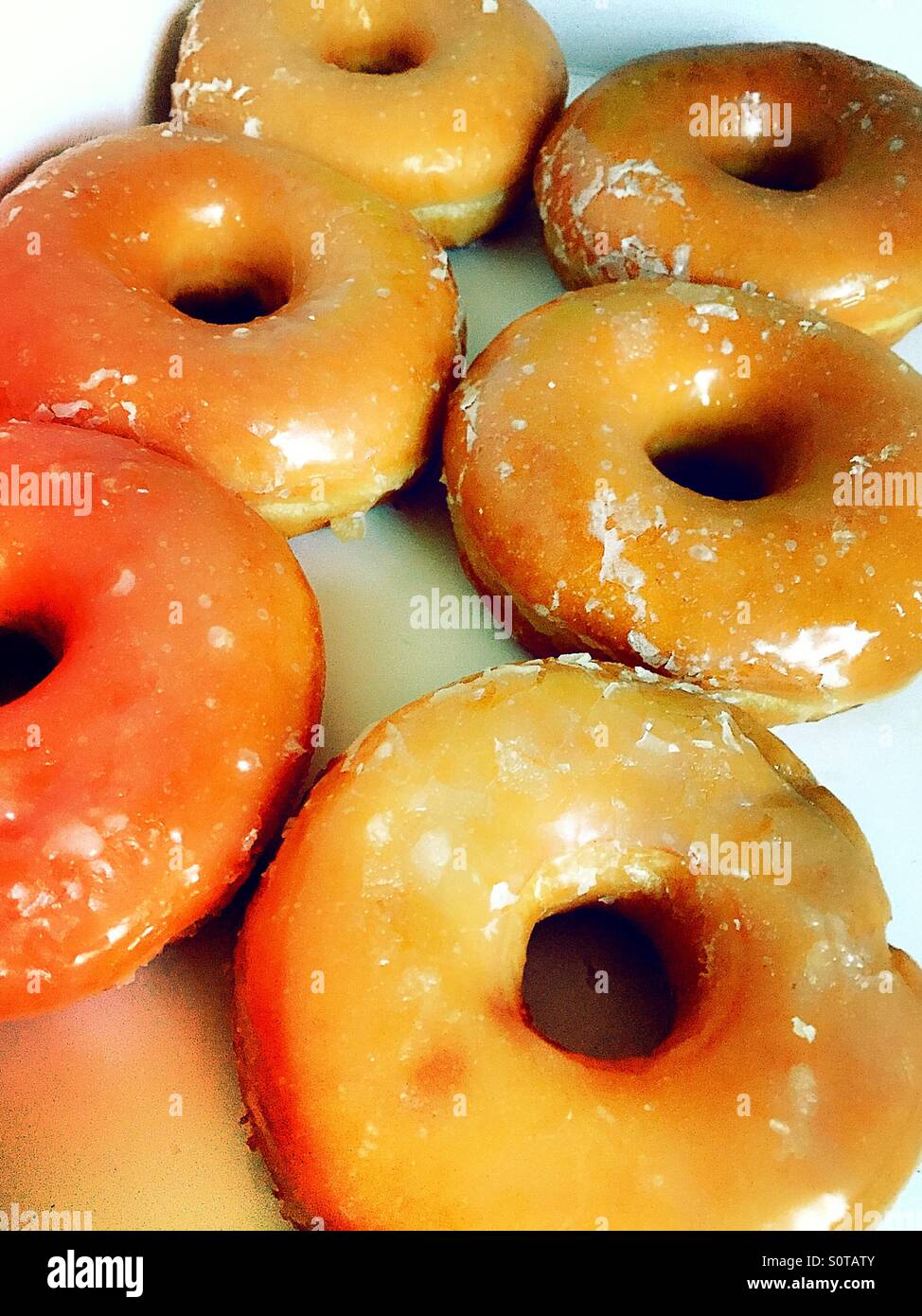 Doughnuts - Smartphone Captured Stock Image