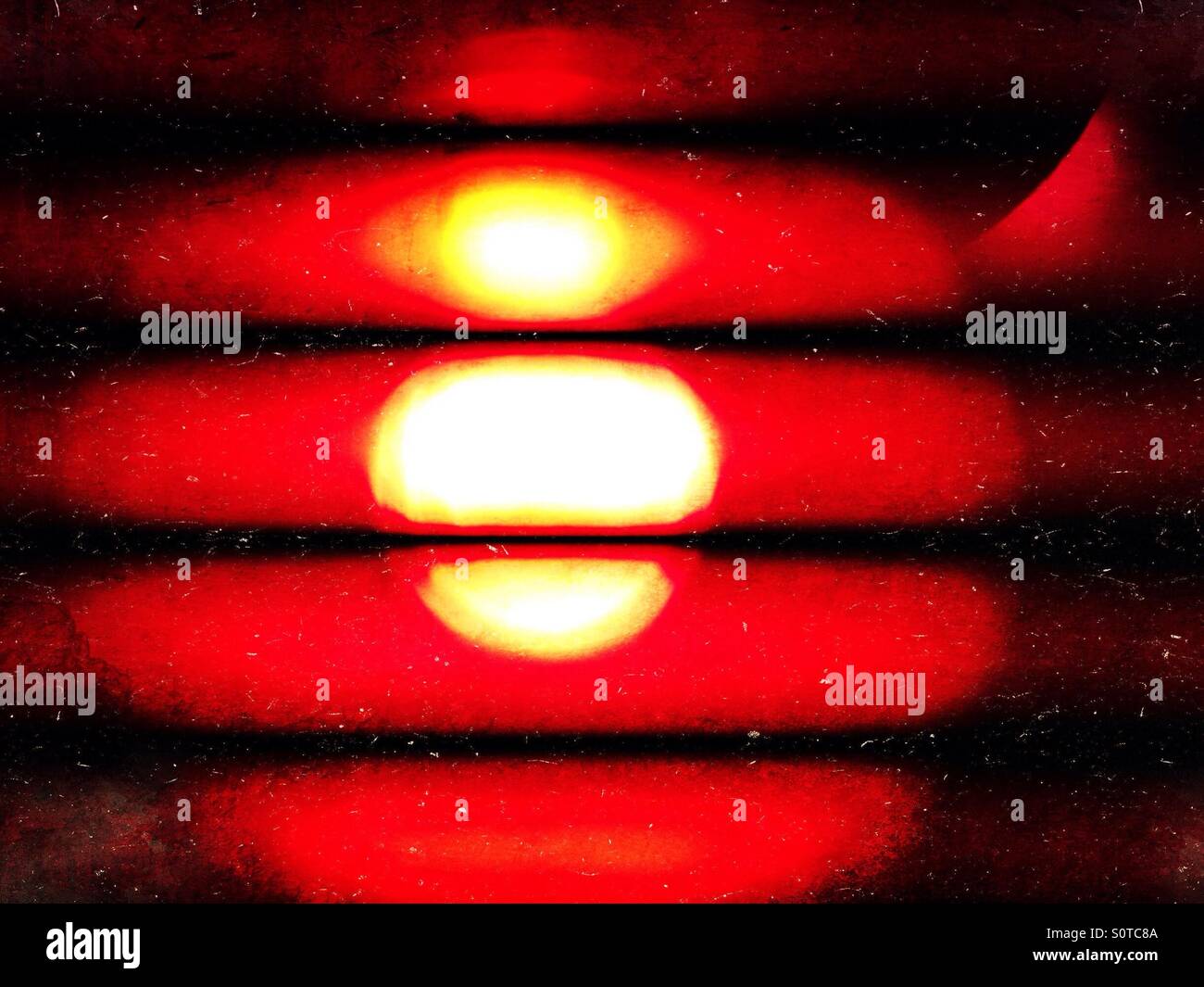 Abstract image of Christmas tree lights - Smartphone Captured Stock Image