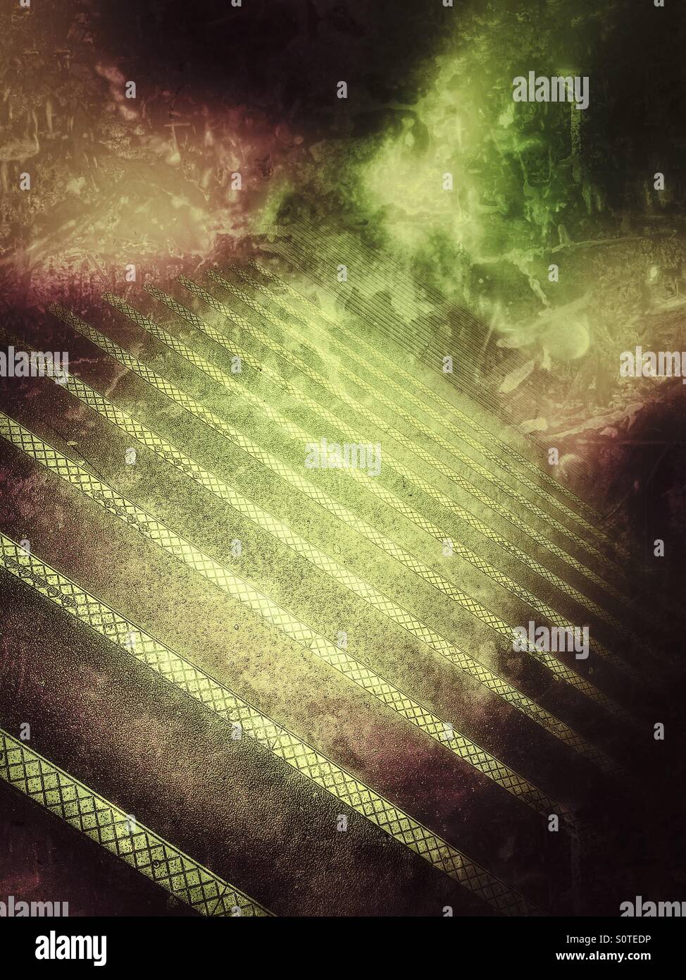 Steps grunge - Smartphone Captured Stock Image