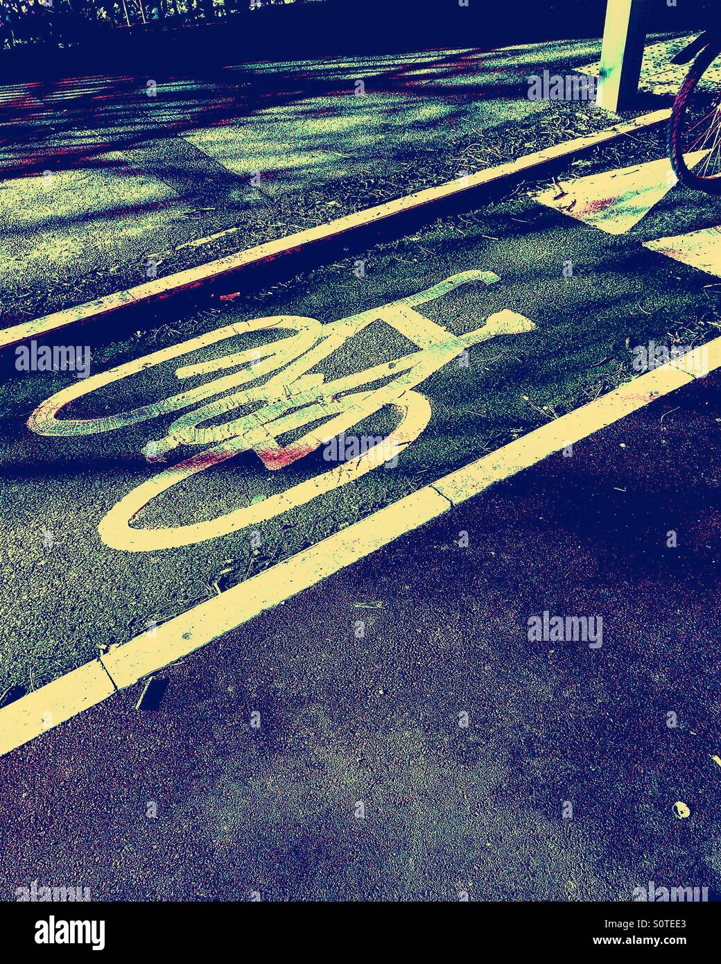 Green transport - Smartphone Captured Stock Image