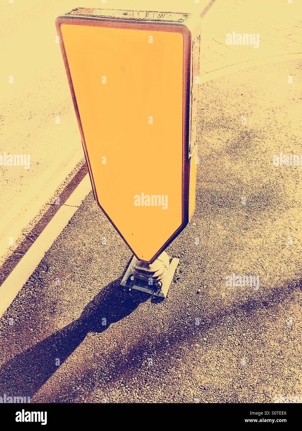 Bollard - Smartphone Captured Stock Image