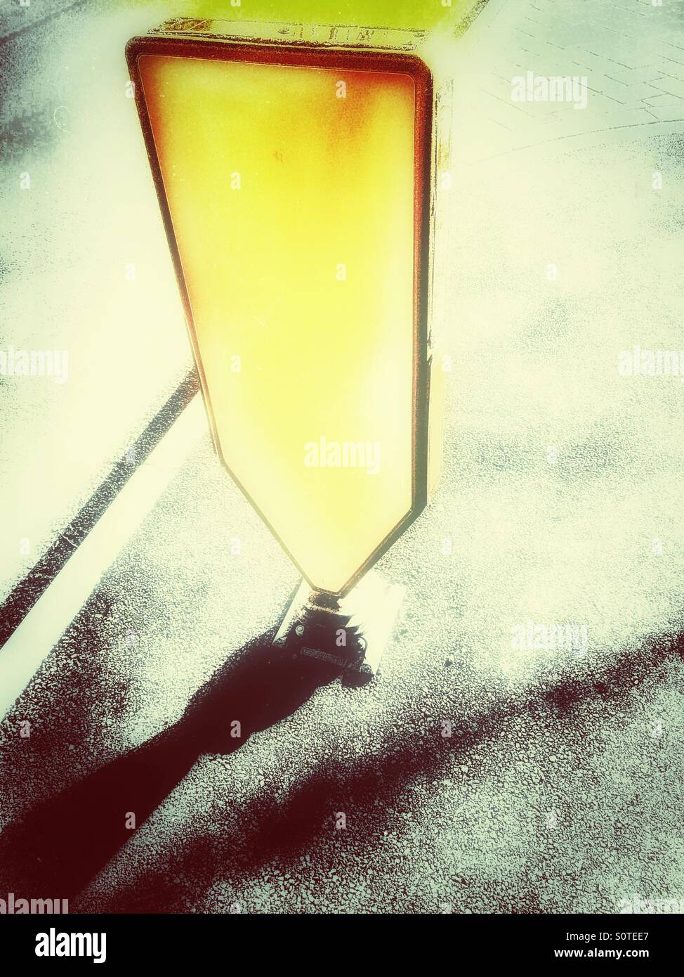 Bollard - Smartphone Captured Stock Image