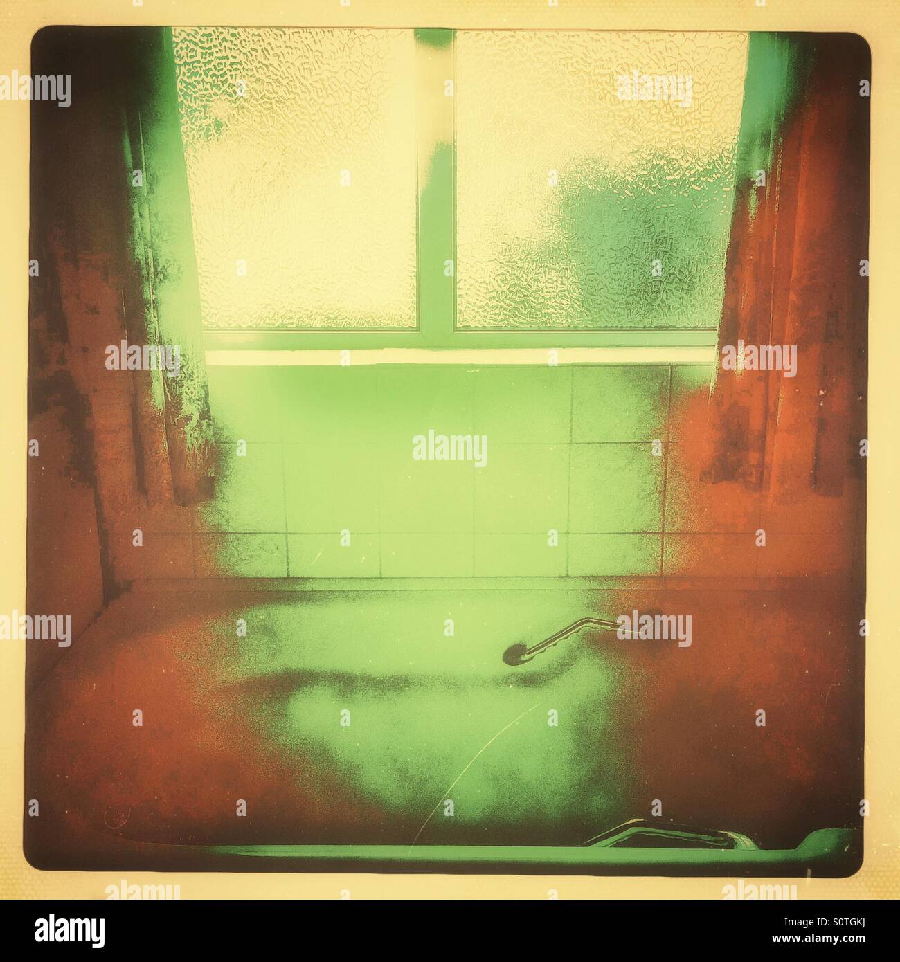 Bathroom - Smartphone Captured Stock Image