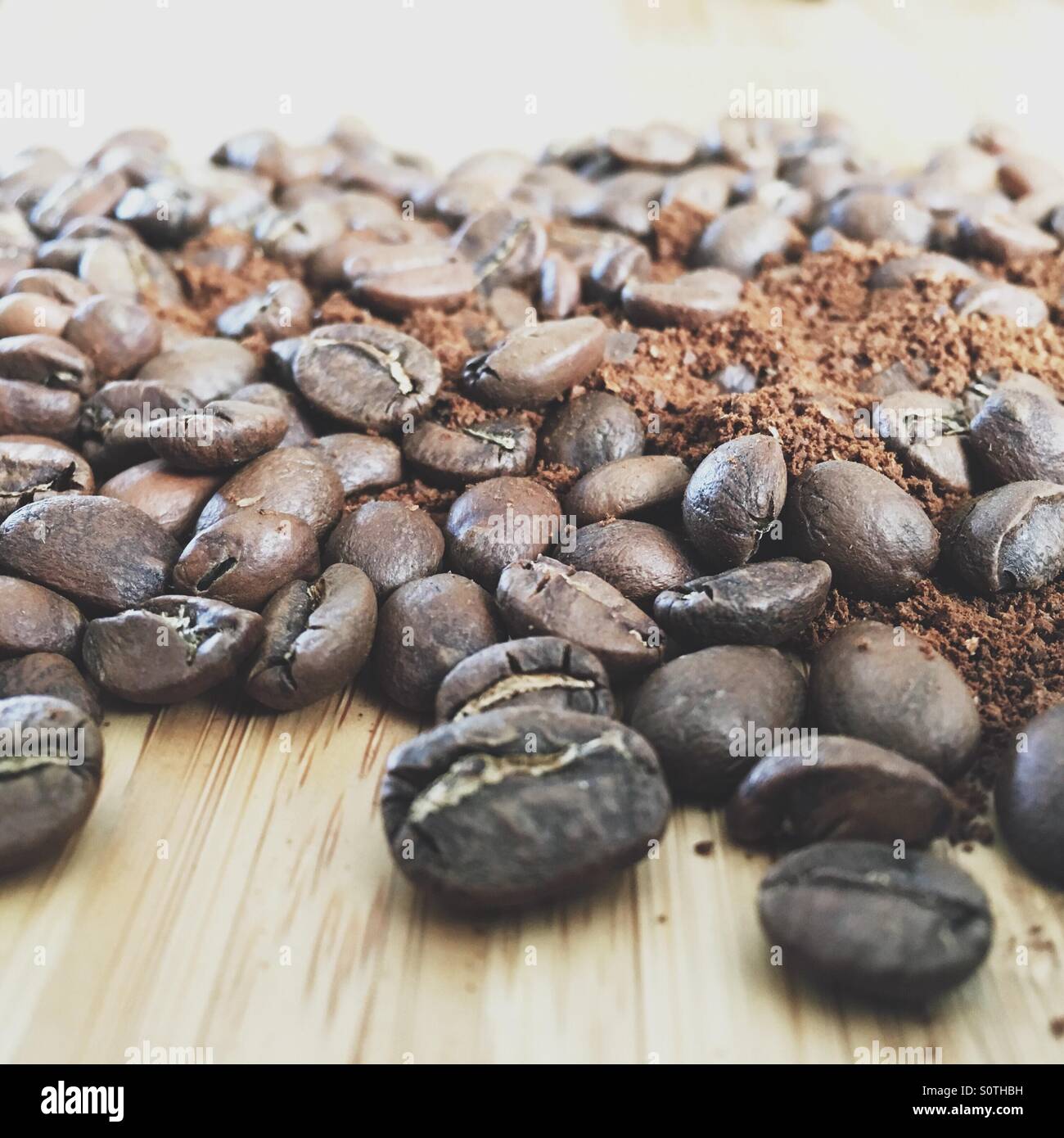 Espresso coffee grounds hi-res stock photography and images - Alamy
