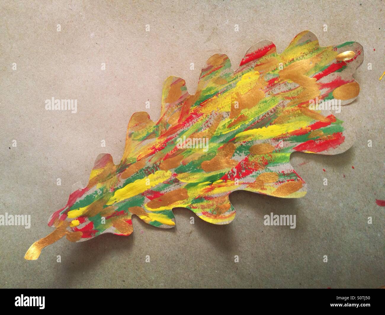 Leaf - Smartphone Captured Stock Image