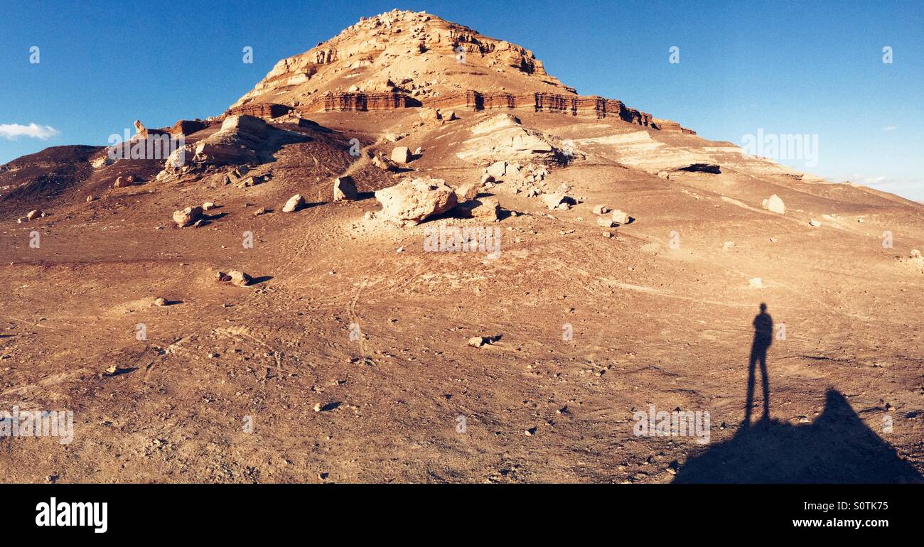 Hill with shadows - Smartphone Captured Stock Image