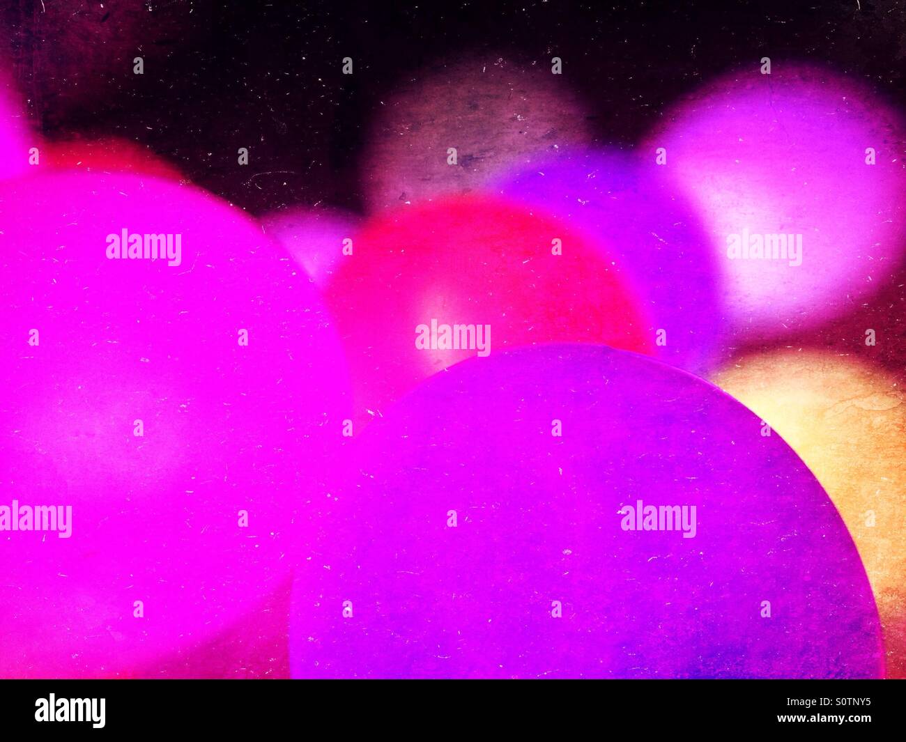 Abstract image of Christmas tree lights - Smartphone Captured Stock Image