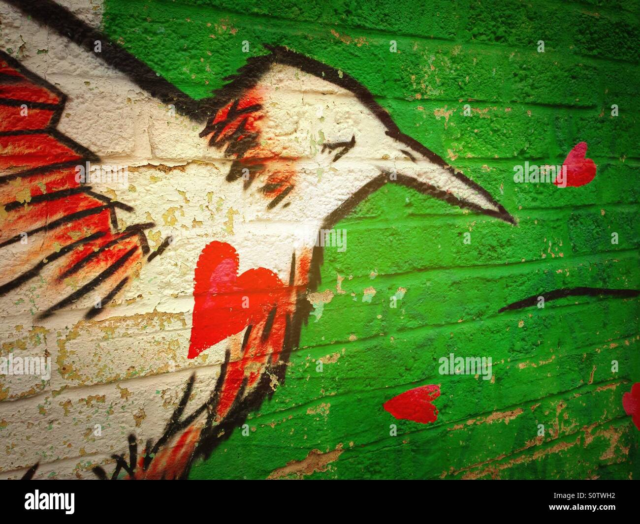 Street art in Punta de Mita, Riviera Nayarit, Mexico. Stock Photo